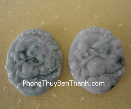 Mặt Tỳ Hưu phỉ thúy A+ nhỏ FS6283