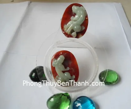 Mặt tỳ hưu PT vân xanh A+++++(23.7gr)(GCN1762) FS6632-F1-8769