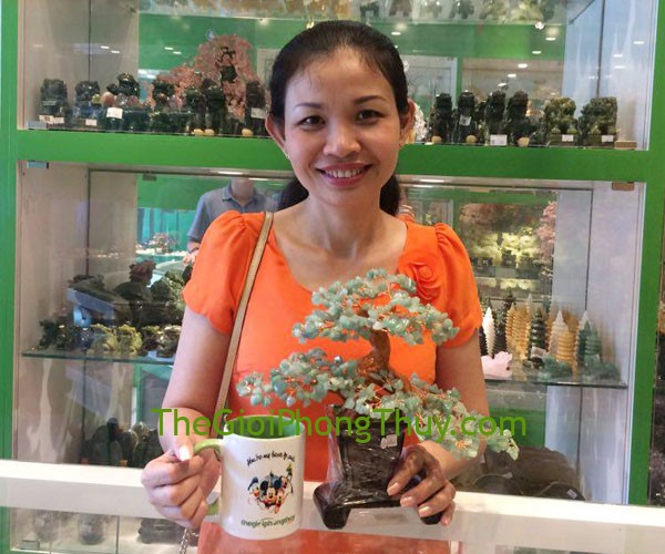 Chị Liên-Khách hàng mua Cây tài lộc đông linh chậu cao chữ nhật FKC020