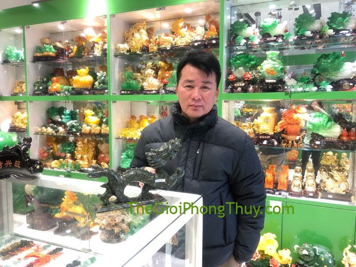 Anh Huy - Khách mua 	Rồng xanh lam ngọc lớn FGM038