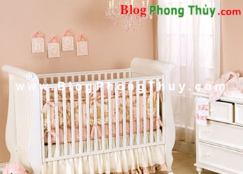 Kiêng kỵ khi bố trí phòng trẻ sơ sinh