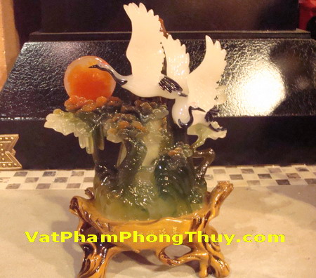 Chim Hạc trong Phong Thủy - Trường Thọ