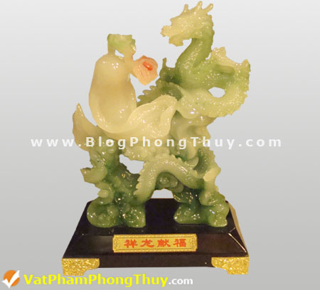 Rồng xanh va Củ sâm bằng bột đá