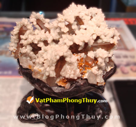Bông Thạch Anh Hồng Vận