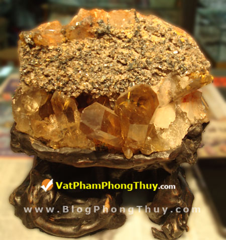 Bông Thạch Anh Tài Vận