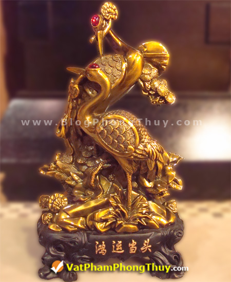 Chim hạc phong thủy
