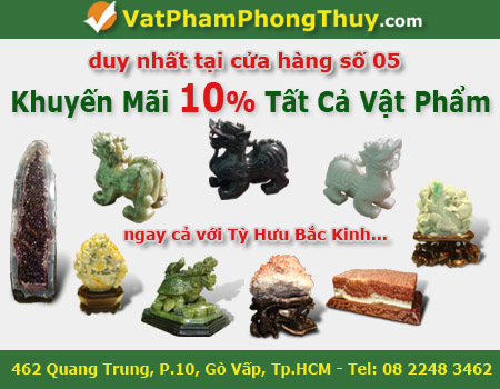 Khai trương cửa hàng Vật Phẩm Phong Thủy - VatPhamPhongThuy.com số 5