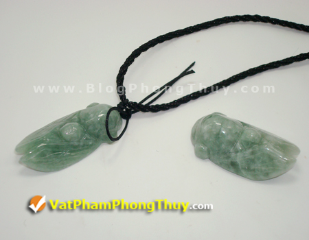 Ve Sầu Ngọc (ngọc thiền) - vật phẩm dùng cho học hành thi cử