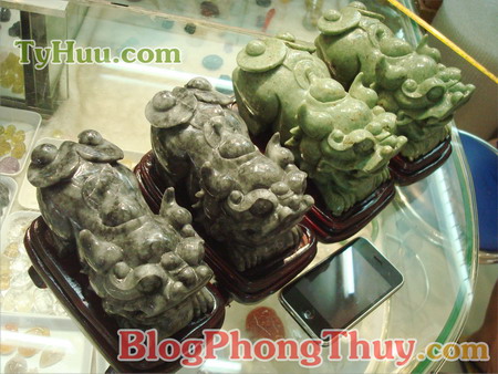 Hình ảnh Tỳ Hưu Ngọc Phỉ Thúy tại Hệ thống Cửa hàng Vật Phẩm Phong Thủy (Shop Tỳ Hưu)