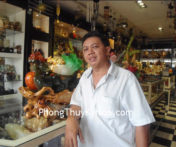 Anh Khánh - khách hàng mua Tỳ hưu chiêu tài nạp phước E012