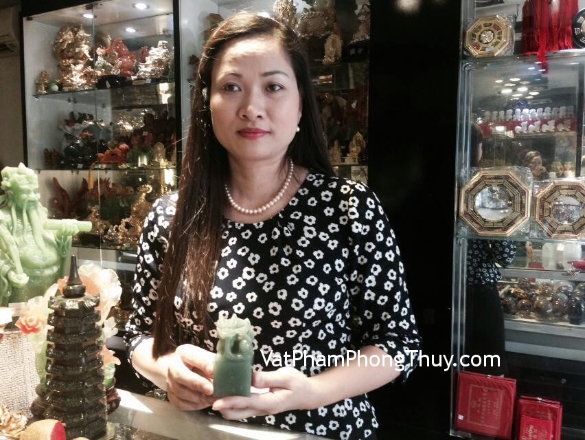 Chị Nương- Khách hàng mua Ấn Rồng Ngọc Đông Linh M058