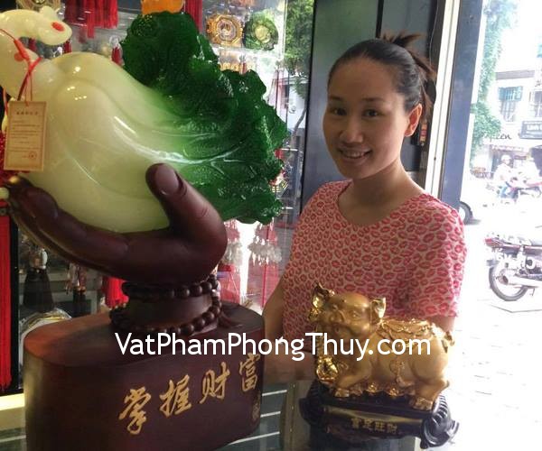 Chị Oanh- Khách hàng mua Bắp Cải và Heo phong thuỷ H180G, H384G