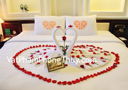 Cách trang trí phòng tân hôn theo phong thủy