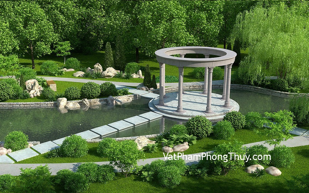 Thiết kế nhà vườn vừa đẹp vừa hợp phong thủy