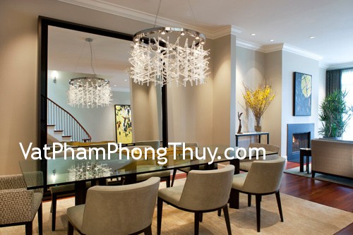 Cách bố trí gương trong nhà hợp phong thủy