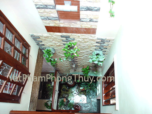 Áp dụng ngũ hành trong thiết kế giếng trời