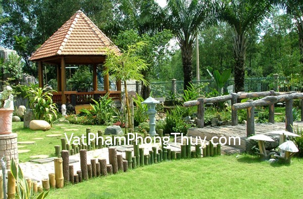 Cách bố trí nhà vườn hợp phong thủy