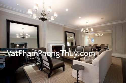 Chọn vị trí treo gương để tránh gây tai họa