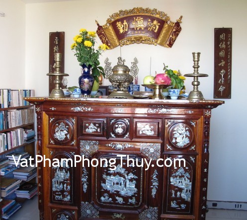 Cách đặt bàn thờ tổ tiên theo phong thủy mang lại may mắn