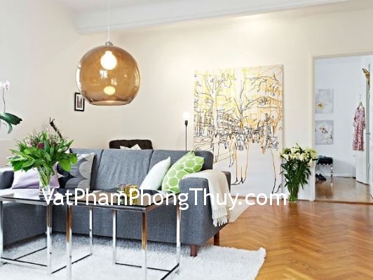 Nội thất hài hòa âm dương phù hợp phong thủy