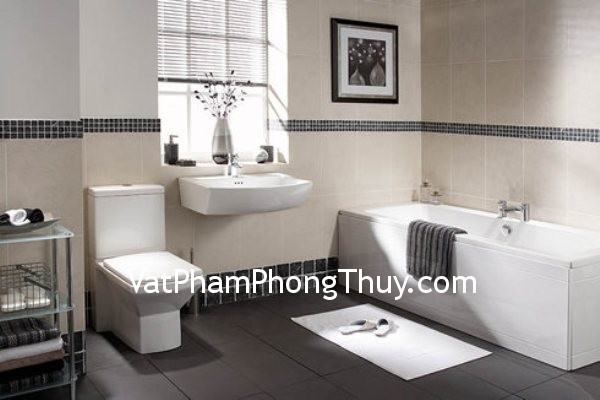 Phong thủy cho nhà vệ sinh