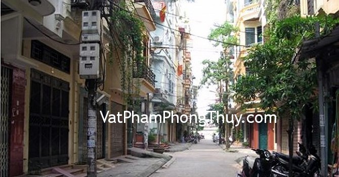 Lưu ý phong thủy đối với nhà trong hẻm