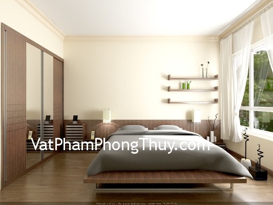 Bố trí giường ngủ theo ngũ hành