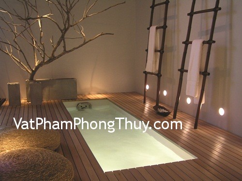 Phong thủy tái tạo năng lượng cho phòng tắm