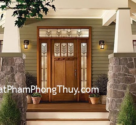 Cách hóa giải cho cửa chính không thuận phong thủy