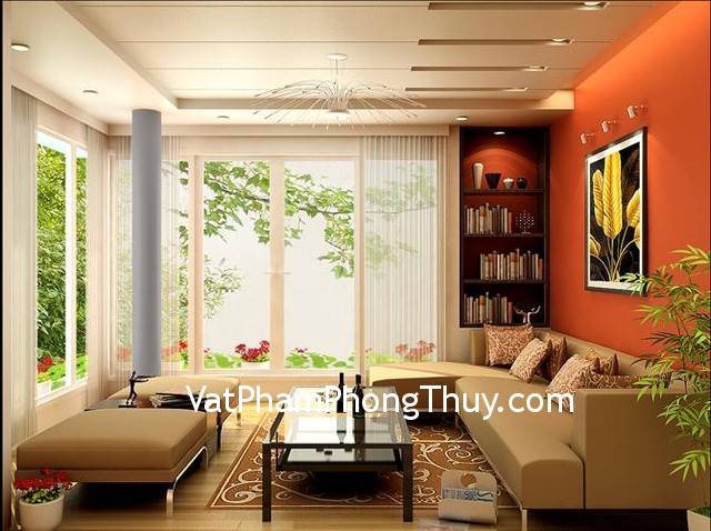 Trang trí nhà ở thu hút tài lộc