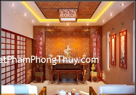 Những lưu ý phong thủy khi bài trí bàn thờ gia tiên