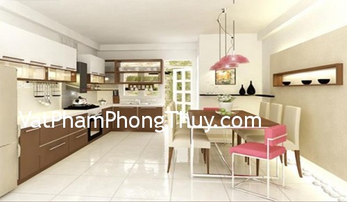 Những kiêng kị khi bố trí bếp