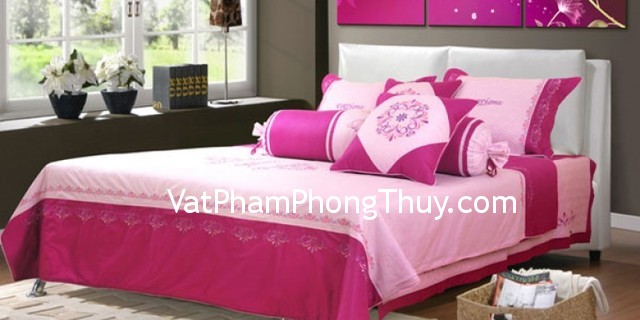 Chọn màu sắc chăn ga gối đệm hợp phong thủy