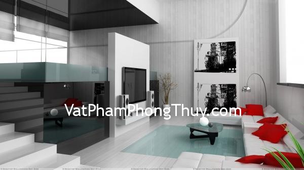 Cách bố trí nội thất màu đen hợp phong thủy