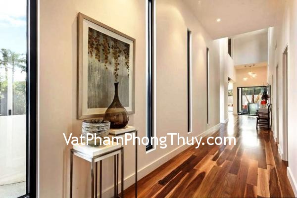 Bố trí hành lang hợp phong thủy