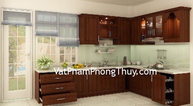 Phong thủy phòng bếp hút tài lộc
