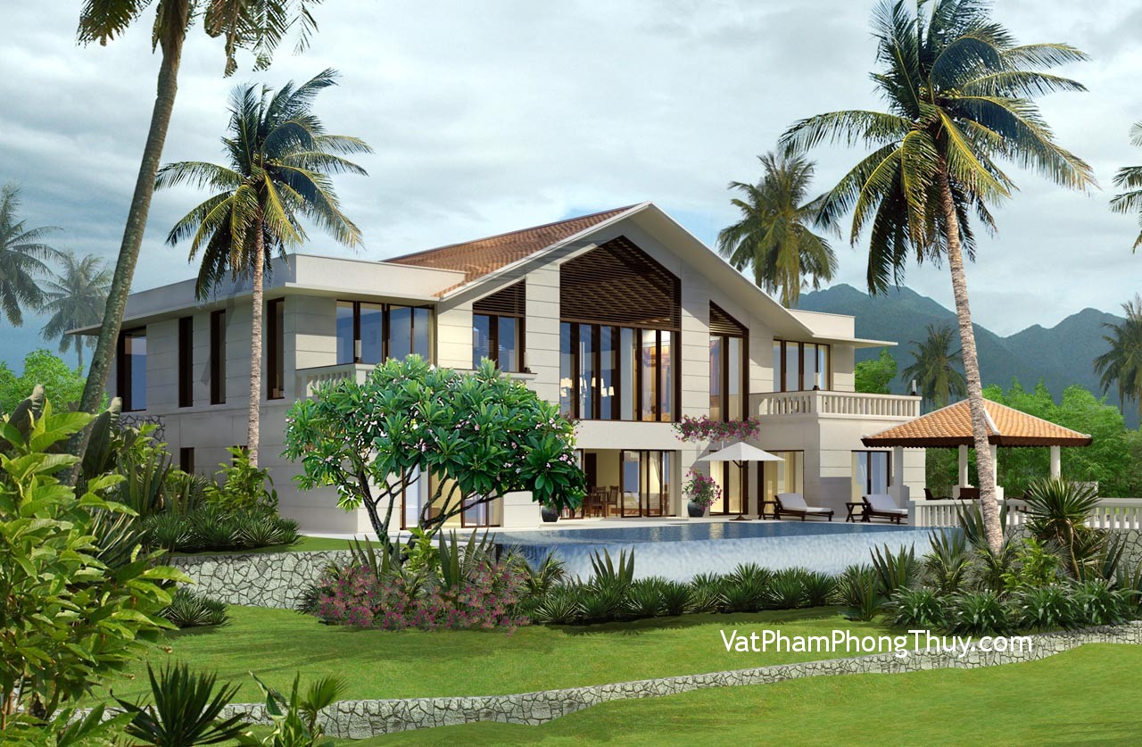 Lưu ý phong thủy cho nhà vườn
