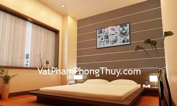 Giường ngủ không nên kê giữa phòng