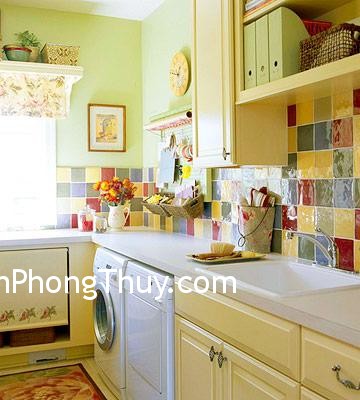 Chọn vị trí đặt máy giặt hợp phong thủy
