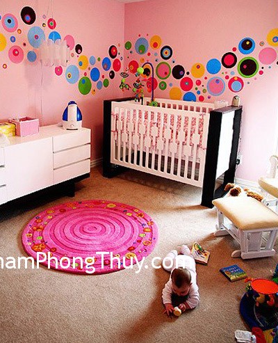 Phòng trẻ em nghịch phong thủy và cách hóa giải