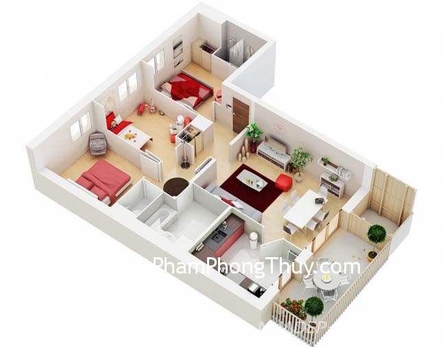 Chịn vị trí phòng phù hợp cho từng thành viên trong gia đình