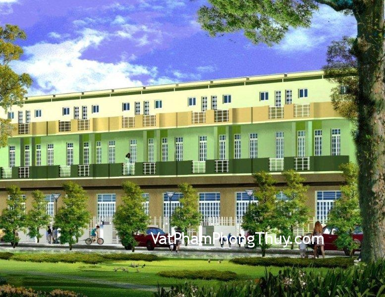 Cần lưu ý phong thủy khi xây nhà cùng dãy