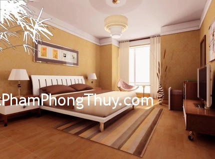 Cách kê giường ngủ hợp phong thủy