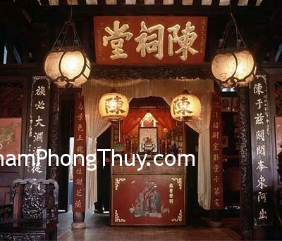 Phong thủy cho không gian tưởng nhớ