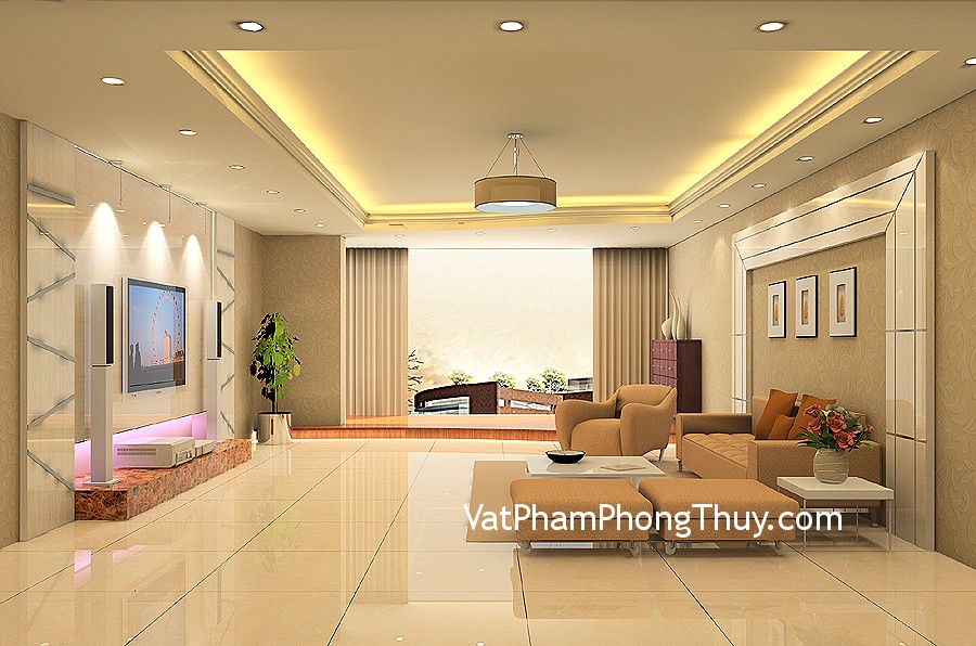 Chiếu sáng hợp lý cho từng không gian theo phong thủy