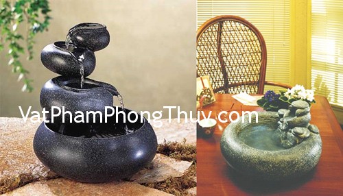 Sử dụng đài phun nước kích thích năng lượng trong nhà