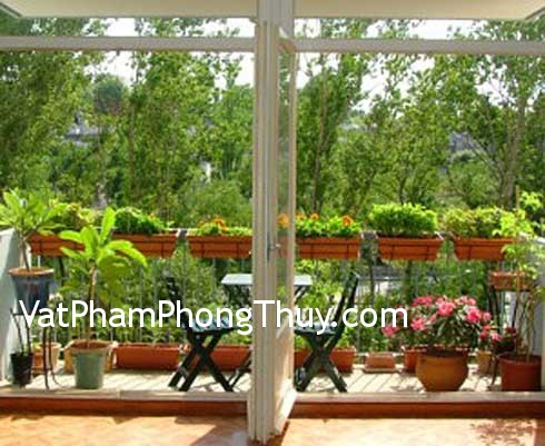Bố trí ban công thu hút vượng khí cho nhà ở