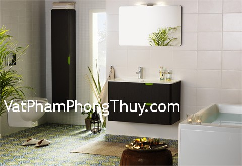 Phòng tắm nên đặt ở hướng dữ, tránh đặt đè lên hướng lành