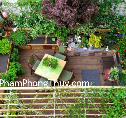 Cách tạo hương và sắc cho khu vườn theo phong thủy