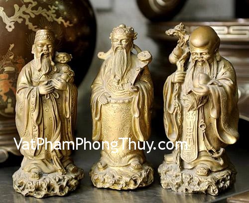 Cách trưng bày tượng ba vị thần Phúc, Lộc, Thọ hợp phong thủy